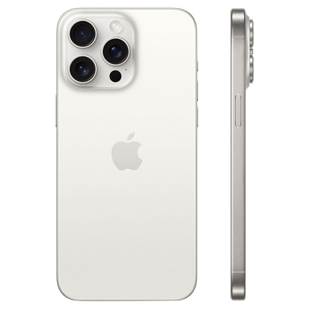 Apple iPhone 15 Pro Max 256GB Smartphone - White Titanium | MU783ZD/A from Apple - DID Electrical