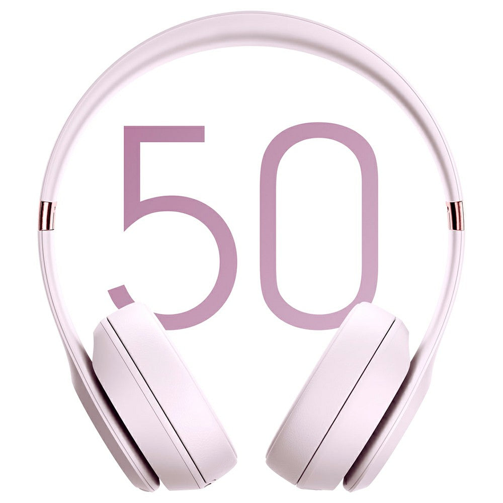 Beats Solo 4 Bluetooth Wireless On-Ear Headphones - Cloud Pink | MUW33ZM/A from Beats - DID Electrical