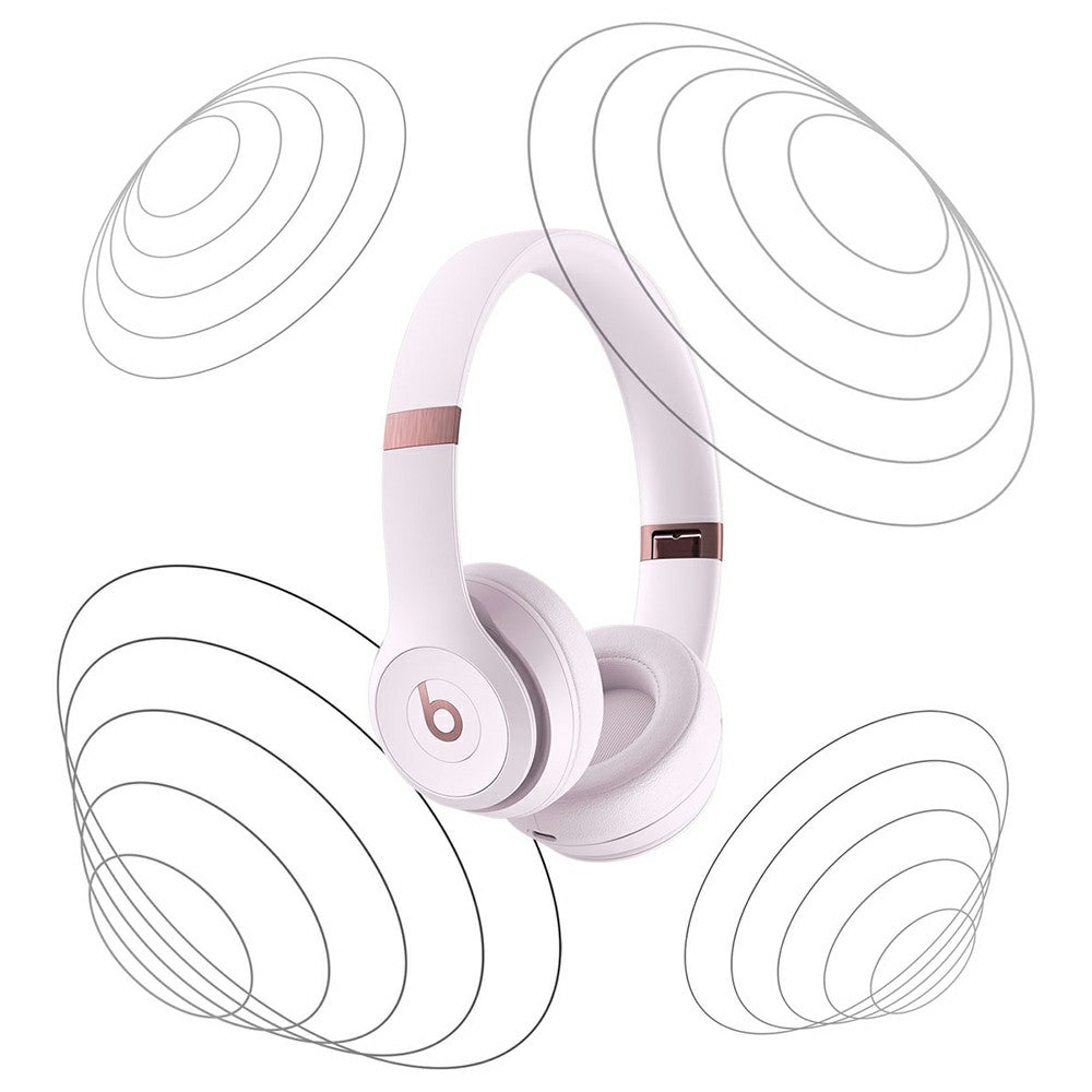 Beats Solo 4 Bluetooth Wireless On-Ear Headphones - Cloud Pink | MUW33ZM/A from Beats - DID Electrical
