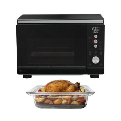 Ninja CRISPi 5.2L Freestanding Microwave - Black | MW101UKBK1
