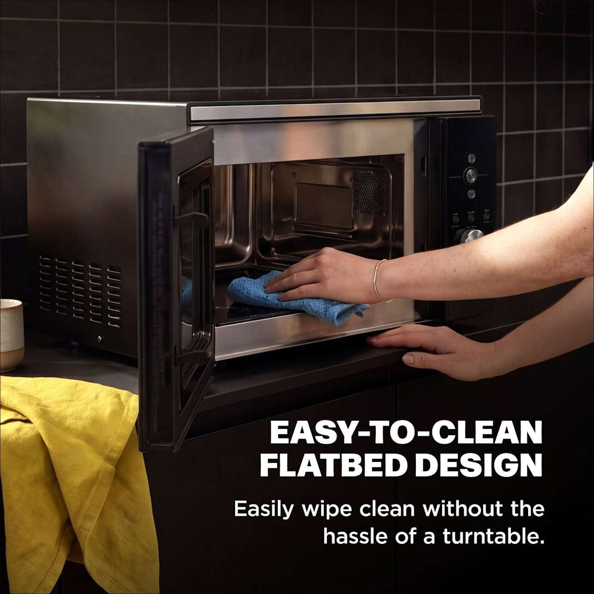 Ninja CRISPi 5.2L Freestanding Microwave - Black | MW101UKBK1