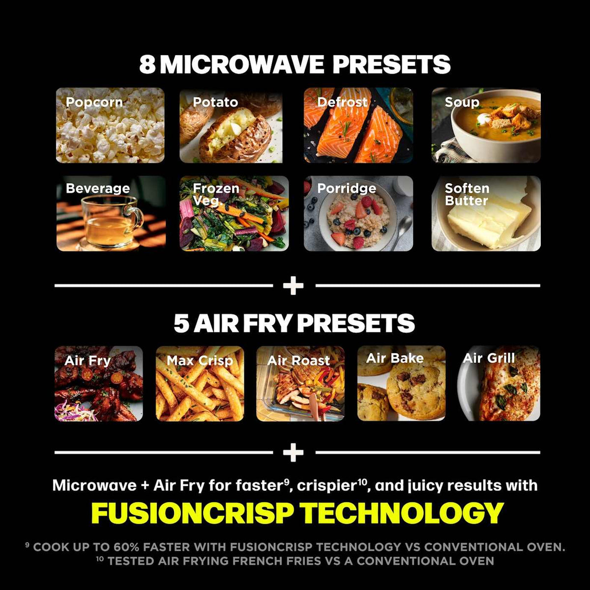 Ninja CRISPi 5.2L Freestanding Microwave - Silver | MW101UK