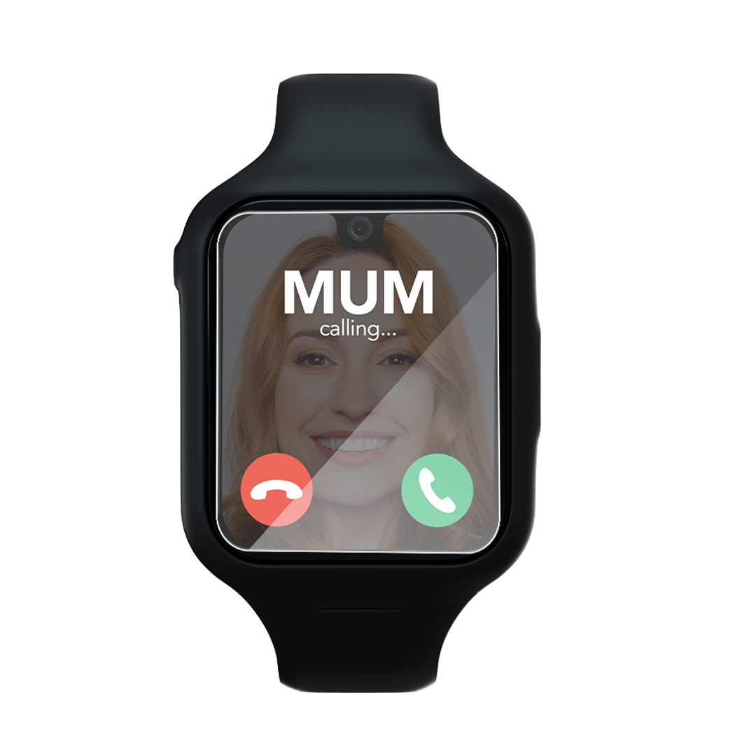 Moochies Odyssey 1.78&quot; 4G Kids Phone Smartwatch - Black | MW13BLK from Moochies - DID Electrical