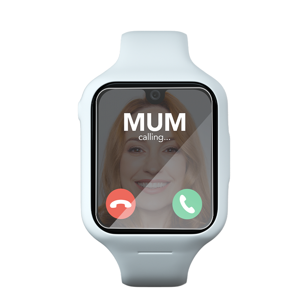 Moochies Odyssey 1.78&quot; 4G Kids Phone Smartwatch - White | MW13WHT from Moochies - DID Electrical