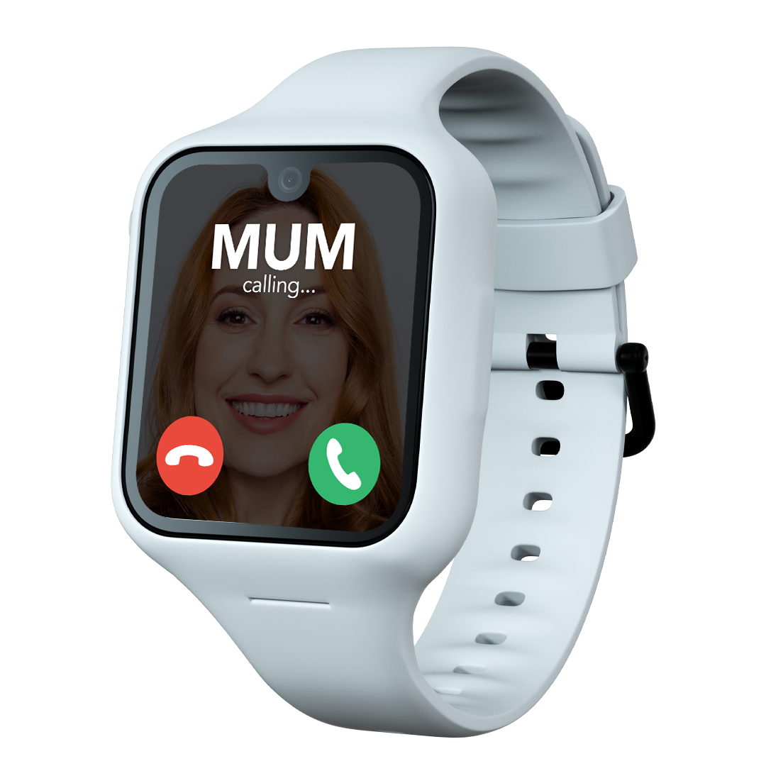 Moochies Odyssey 1.78&quot; 4G Kids Phone Smartwatch - White | MW13WHT from Moochies - DID Electrical