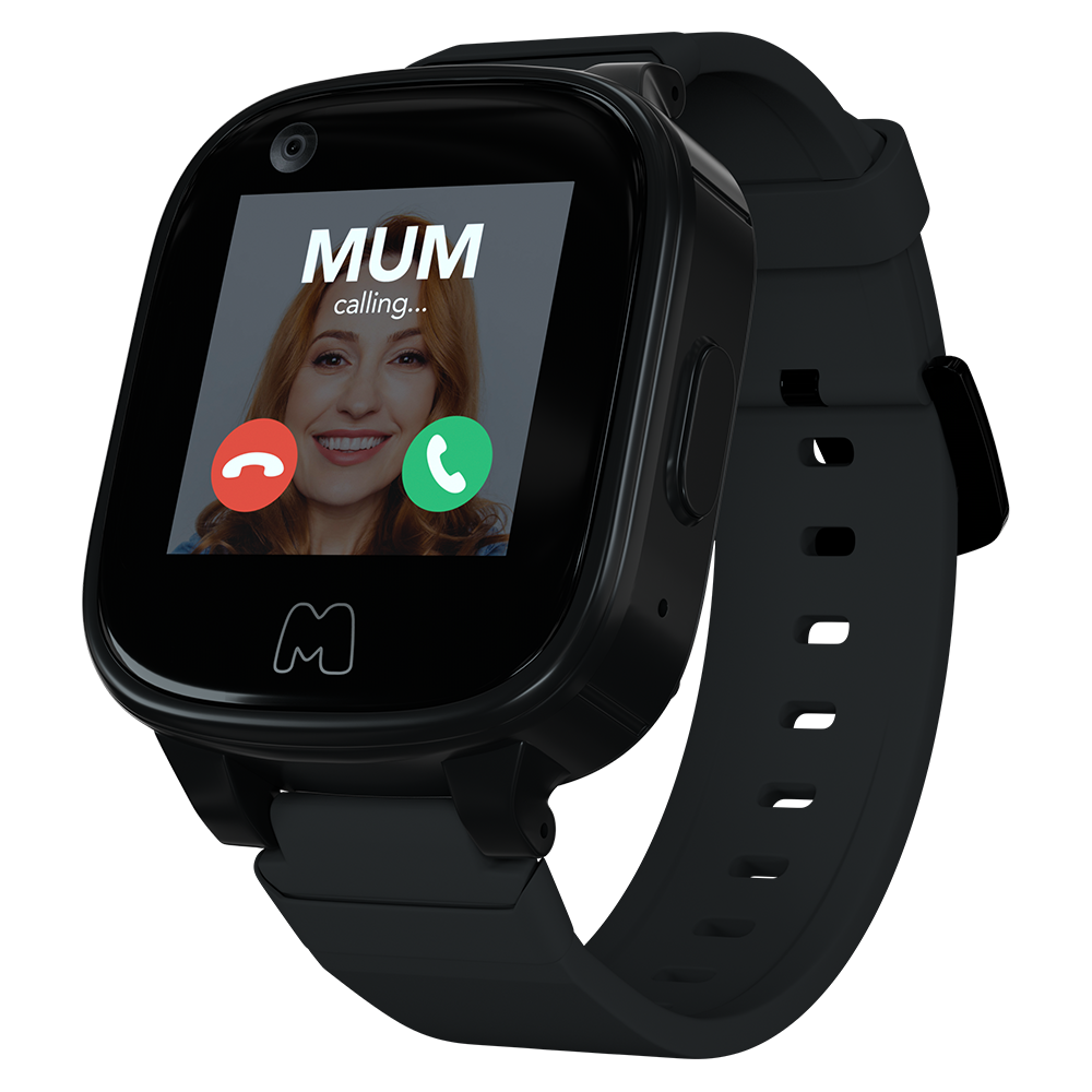 Moochies Connect 1.44&quot; 4G Kids Phone Smartwatch - Black | MW14BLK from Moochies - DID Electrical