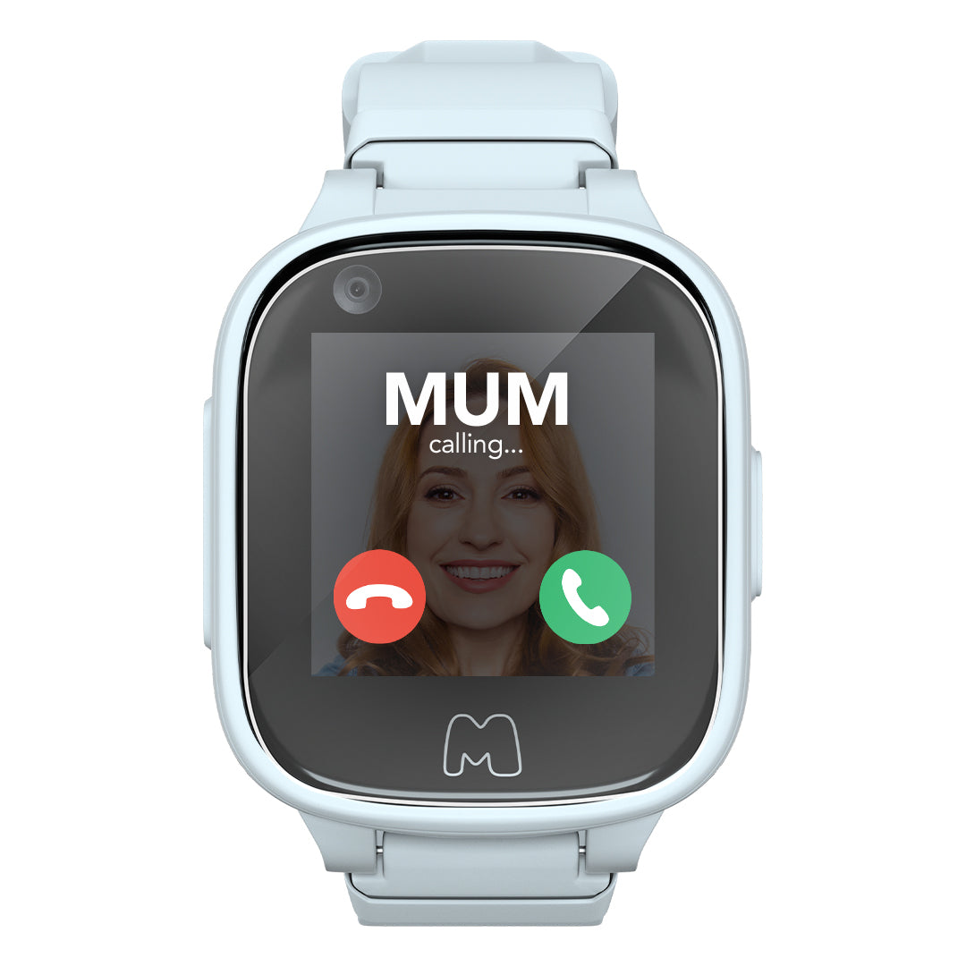 Moochies Connect 1.44&quot; 4G Kids Phone Smartwatch - White | MW14WHT from Moochies - DID Electrical