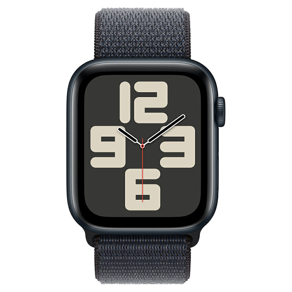Apple Watch SE GPS 44MM Midnight Aluminium Case with Ink Sport Loop | MXEP3QA/A from Apple - DID Electrical