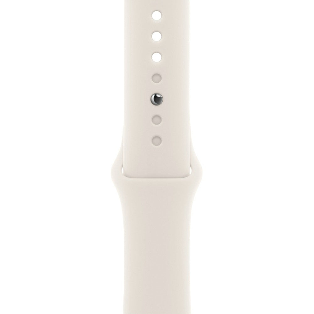 Apple Watch SE GPS 44MM Starlight Aluminium Case with Starlight Sport Band - S/M | MXEU3QA/A from Apple - DID Electrical