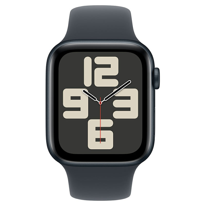 Apple Watch SE GPS + Cellular 44MM Midnight Aluminium Case with Midnight Sport Band - M/L | MXGM3QA/A from Apple - DID Electrical