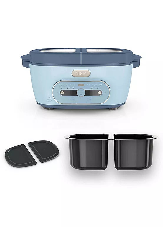 Ninja MultiPot 6.2L 10-in-1 Multi-Cooker - Glacier Blue | MZ1000UKBL6