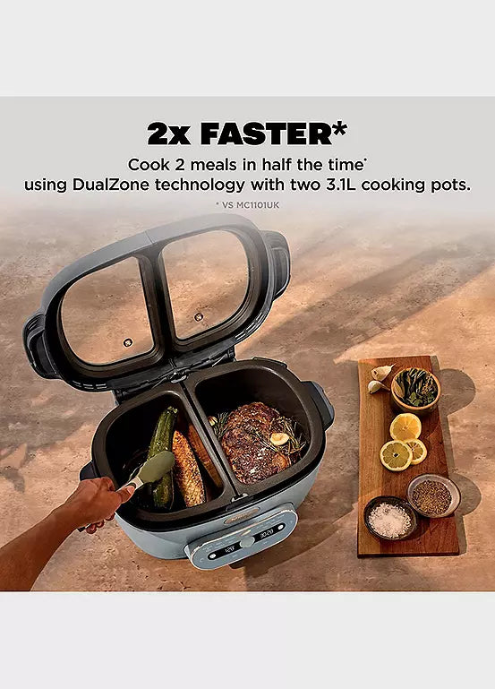 Ninja MultiPot 6.2L 10-in-1 Multi-Cooker - Glacier Blue | MZ1000UKBL6