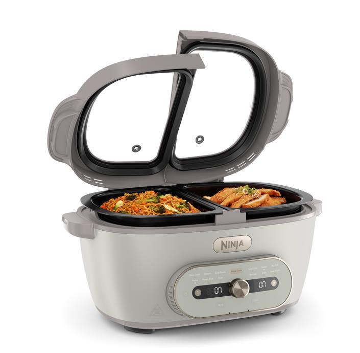 Ninja MultiPot XL 7L 11-in-1 Multi-Cooker - White Gold | MZ1001UKIV1
