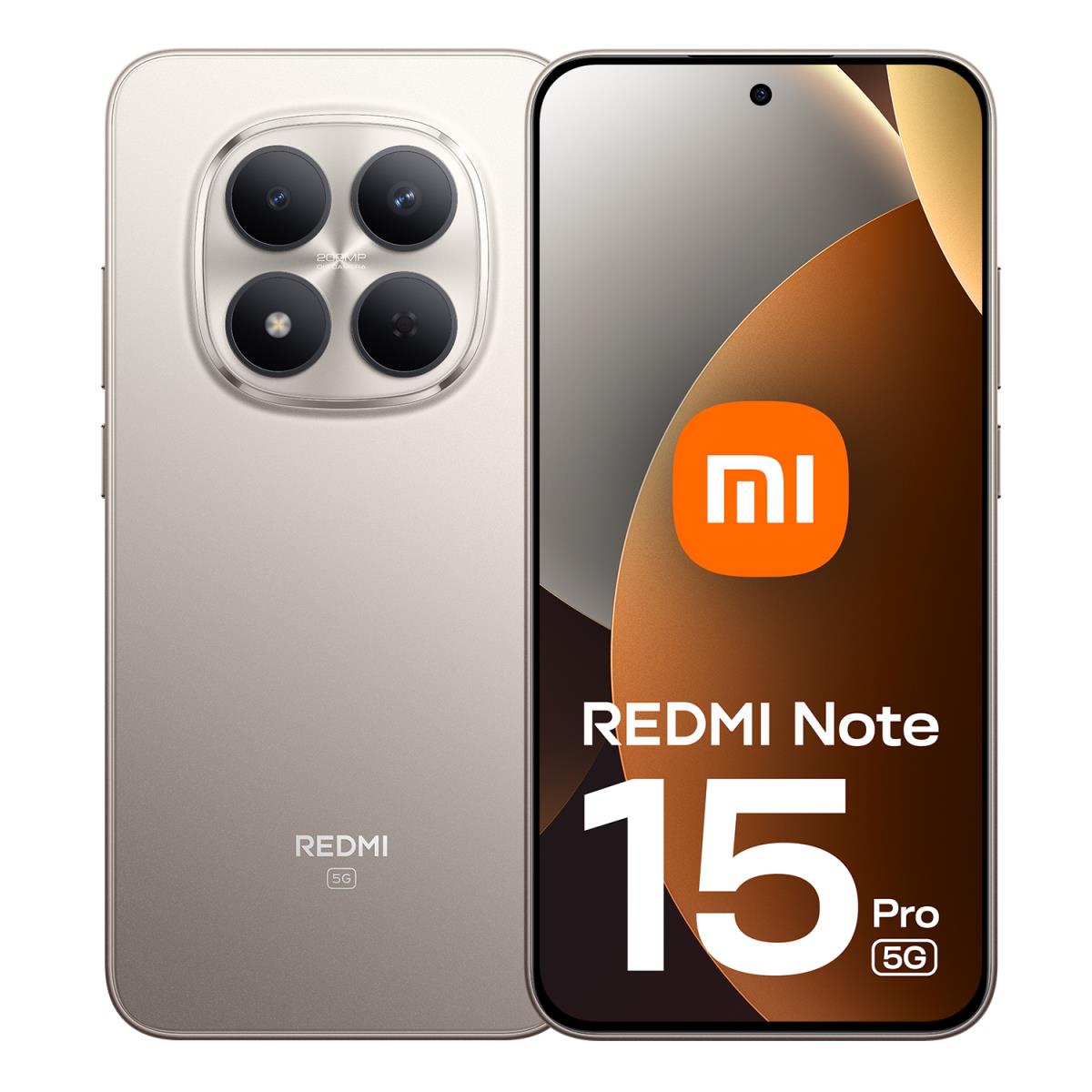 Xiaomi Redmi Note 15 Pro 256GB 5G Smartphone - Titanium | MZB0LZLEU