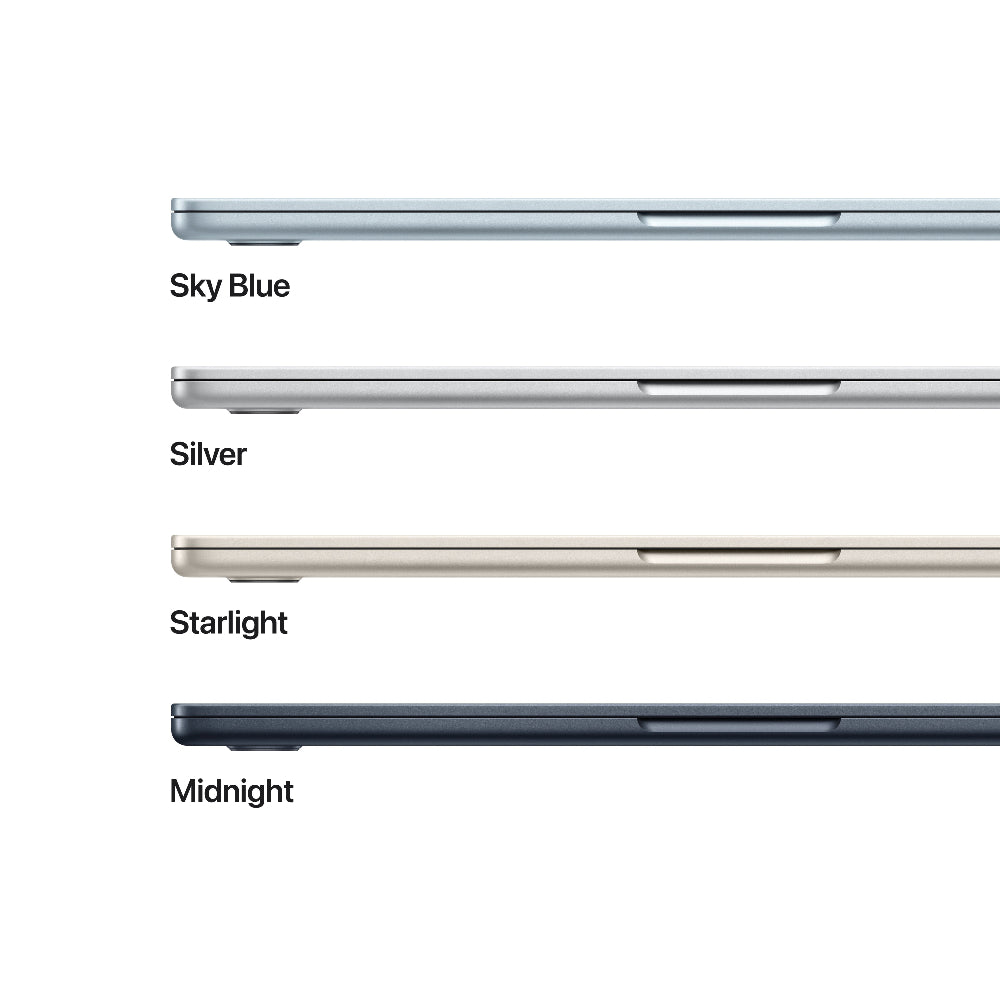 Apple MacBook Air M4 13.6" 16GB/256GB  Laptop - Midnight | MW123B/A from Apple - DID Electrical