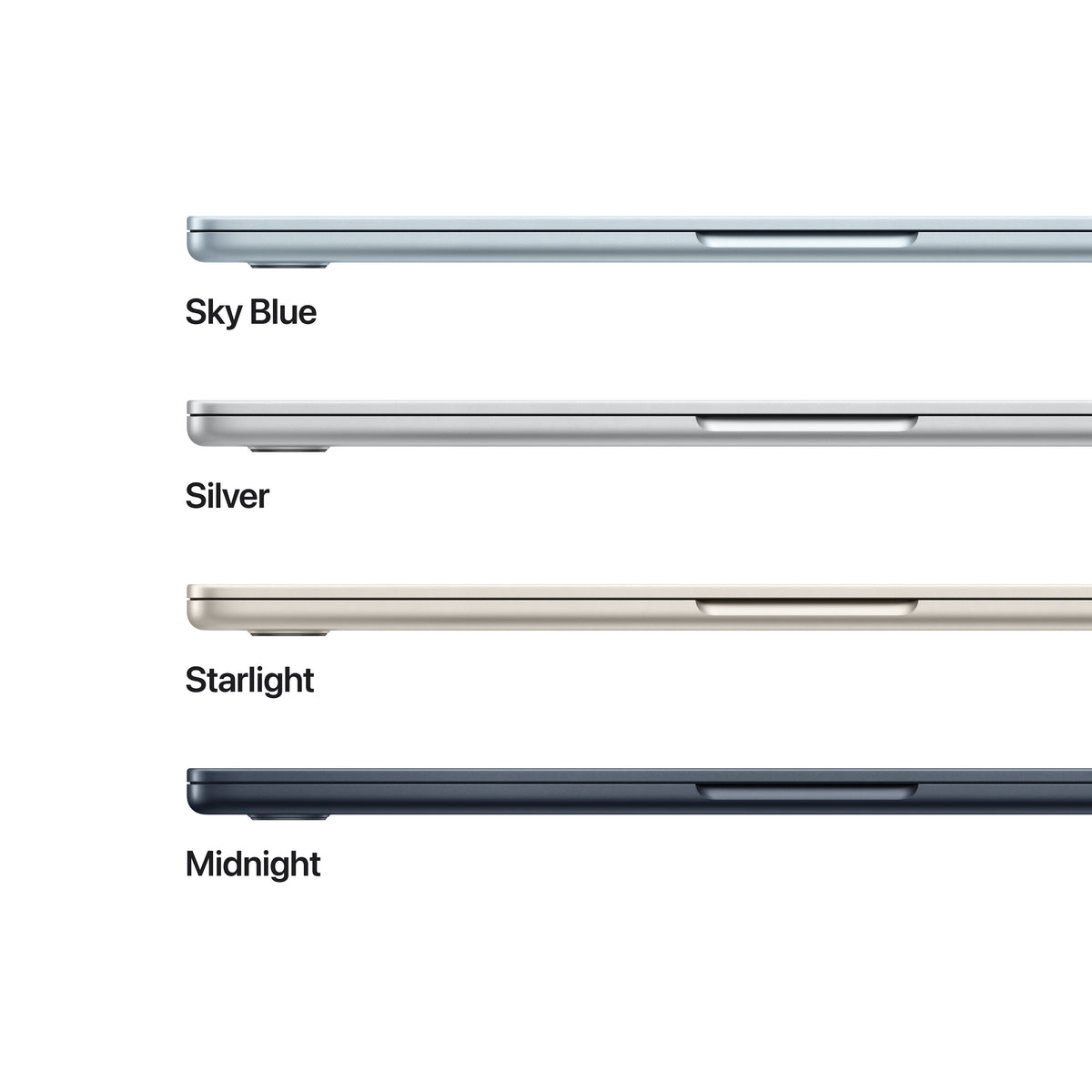 Apple MacBook Air M4 13&quot; 16GB/256GB Laptop - Sky Blue | MC6T4B/A from Apple - DID Electrical