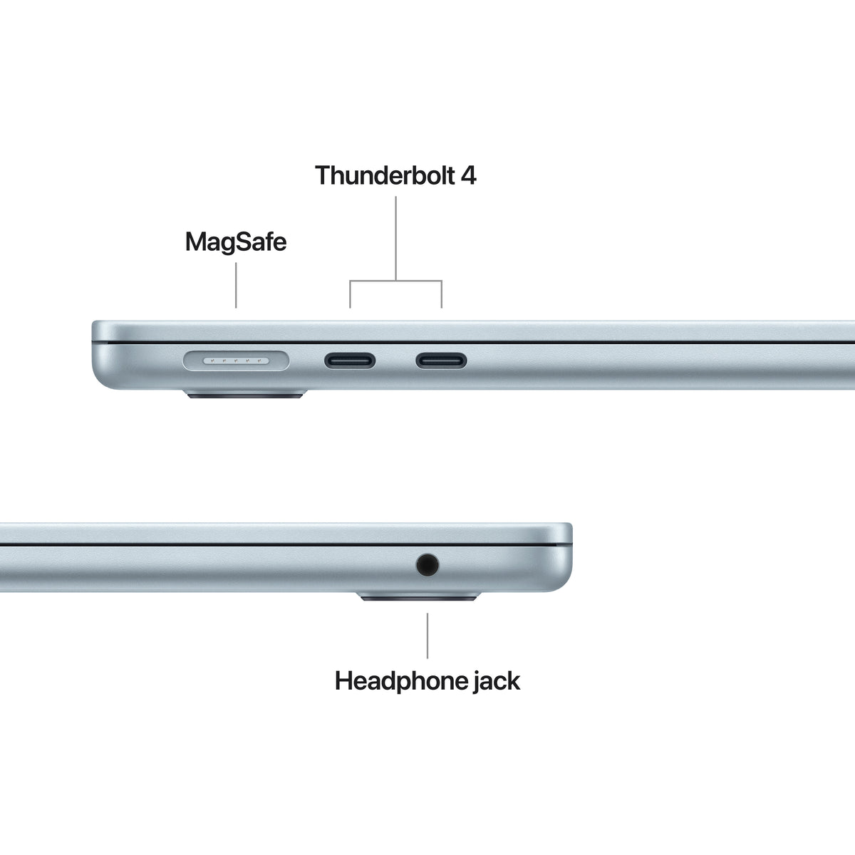 Apple MacBook Air M4 13&quot; 16GB/256GB Laptop - Sky Blue | MC6T4B/A from Apple - DID Electrical