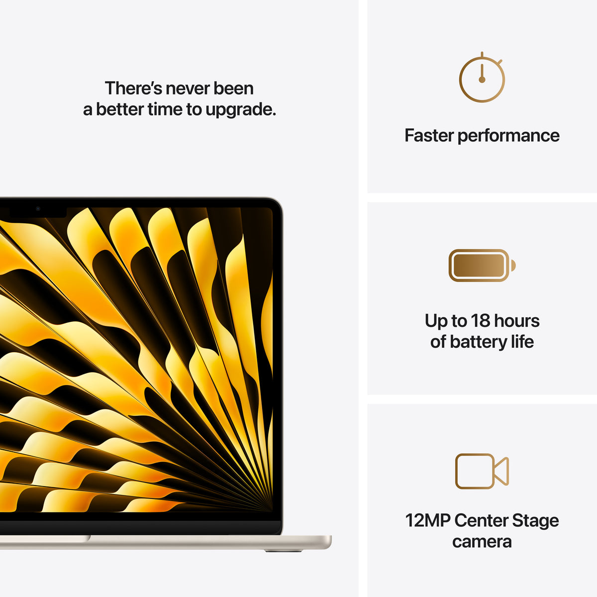 Apple MacBook Air M4 13&quot; 16GB/256GB Laptop - Starlight | MW0Y3B/A from Apple - DID Electrical