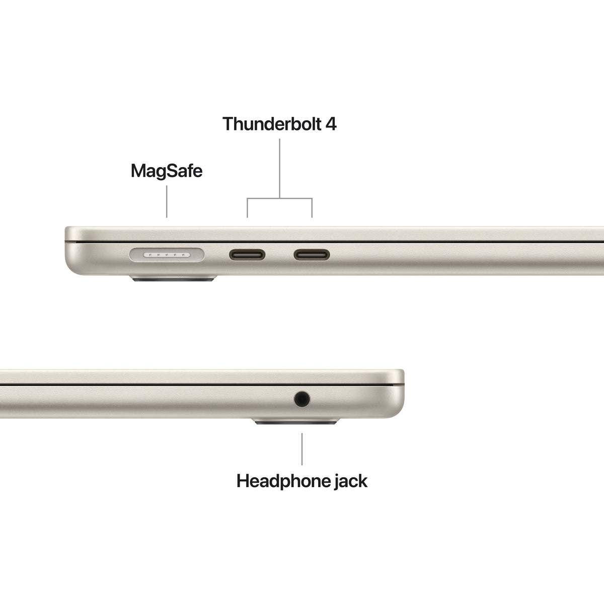 Apple MacBook Air M4 13&quot; 16GB/256GB Laptop - Starlight | MW0Y3B/A from Apple - DID Electrical