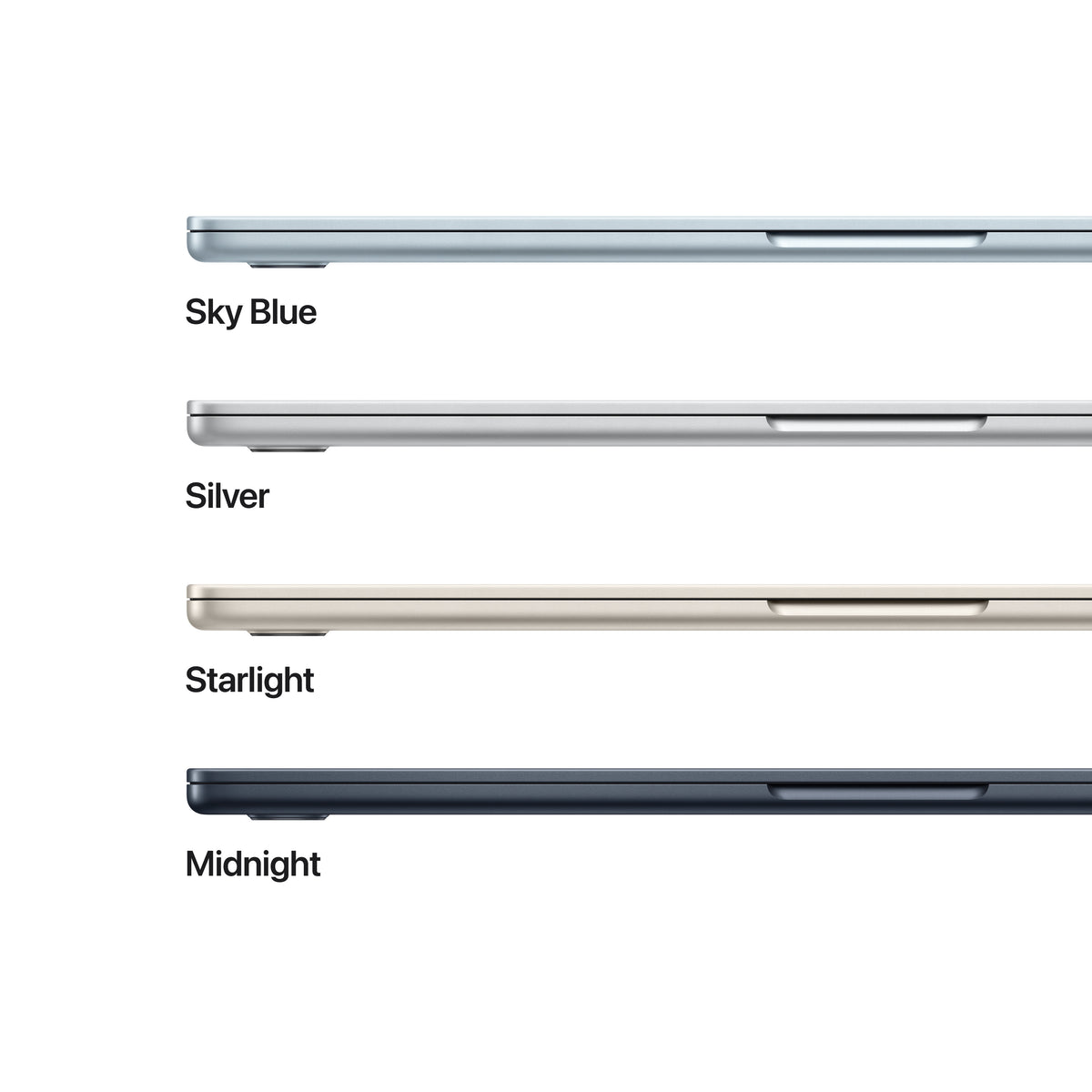 Apple MacBook Air M4 15&quot; 16GB/256GB Laptop - Midnight | MW1L3B/A from Apple - DID Electrical