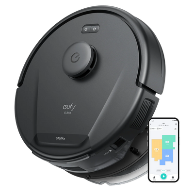 Eufy L60 Hybrid Robot Vacuum Cleaner - Black | T2268V11