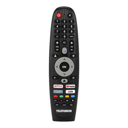 Telefunken N18 43&quot; UHD Smart TV - Black | N18-TF-GL4330 from Telefunken - DID Electrical