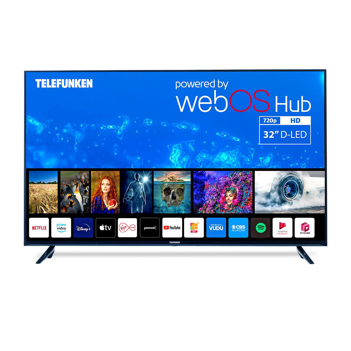 Telefunken N18 32&quot; FHD Smart TV - Black | N18G-TF-TS3211 from Telefunken - DID Electrical