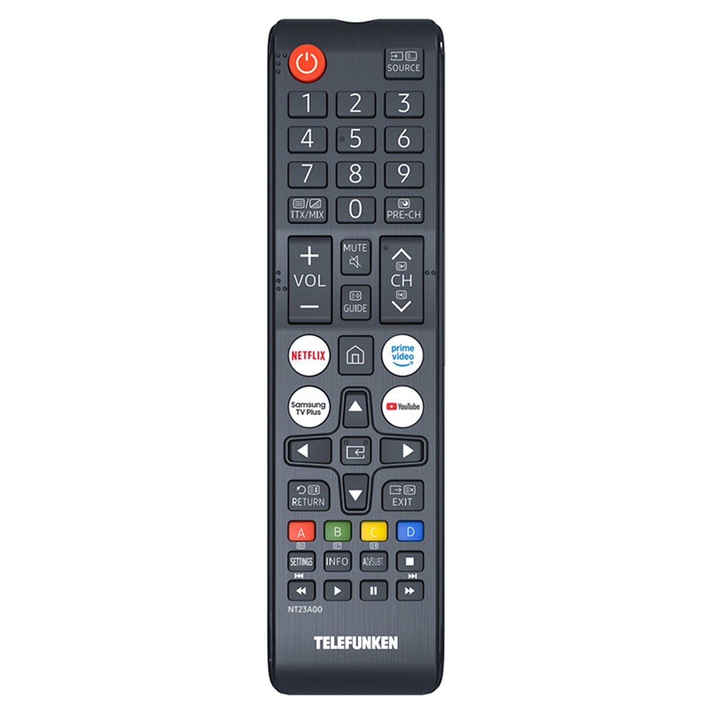 Telefunken N27 43" 4K Smart TV - Black | N27-QLED-T43 from Telefunken - DID Electrical