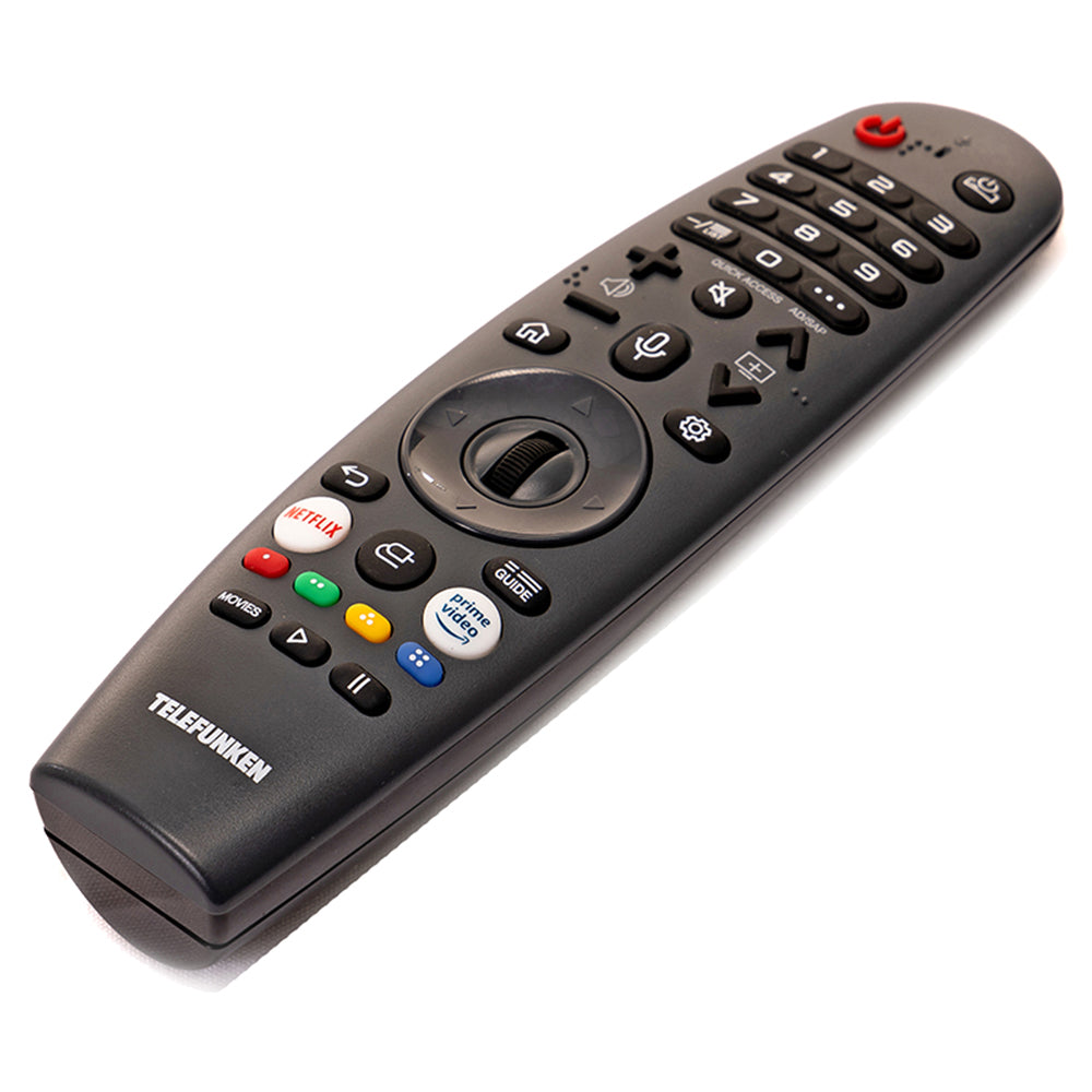 Telefunken N27 65" 4K Smart TV - Black | N27-QLED-W65 from Telefunken - DID Electrical