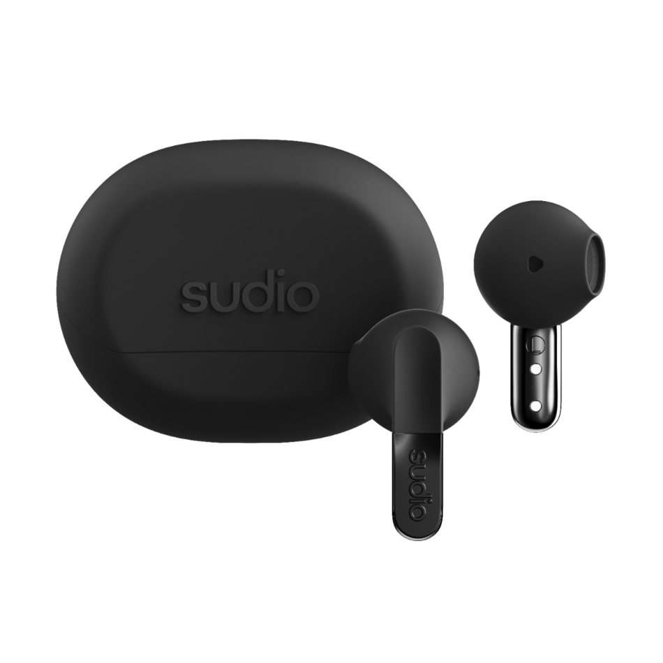 Sudio N3 In-Ear True Wireless Earbuds - Onyx Black | N3BLK from Sudio - DID Electrical