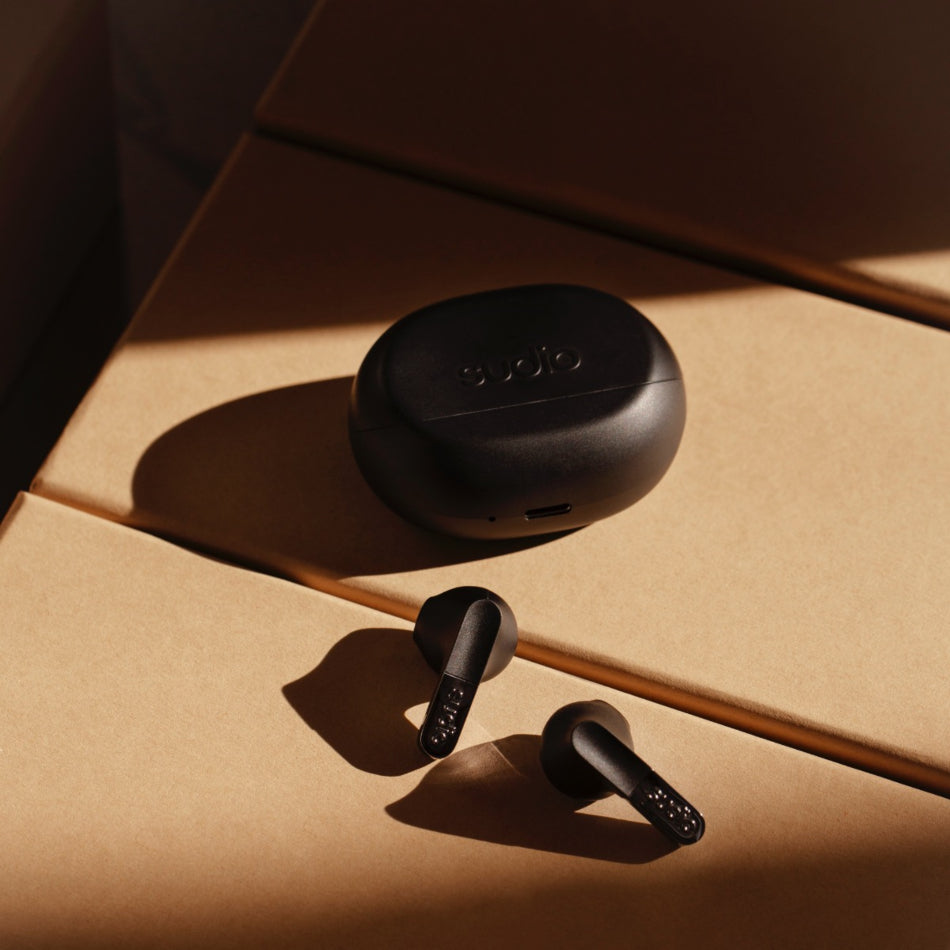 Sudio N3 In-Ear True Wireless Earbuds - Onyx Black | N3BLK from Sudio - DID Electrical