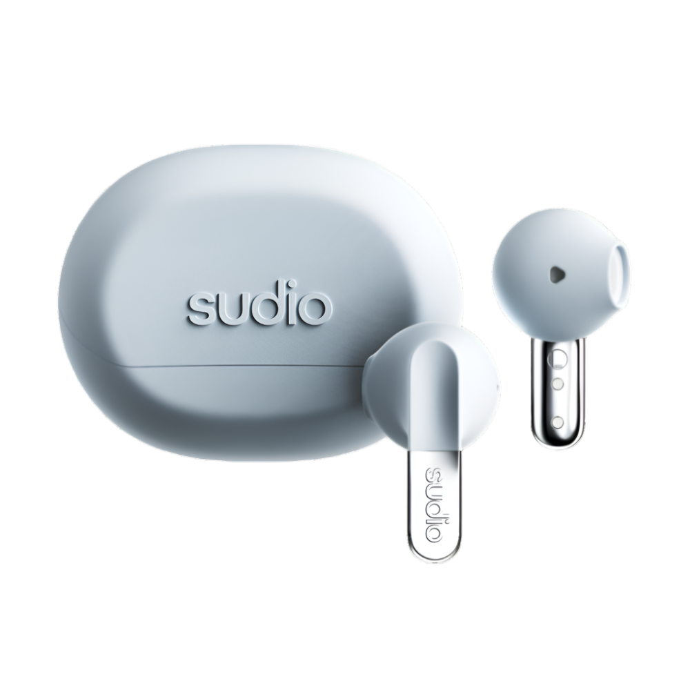 Sudio N3 In-Ear True Wireless Earbuds - Misty Blue | N3BLU from Sudio - DID Electrical