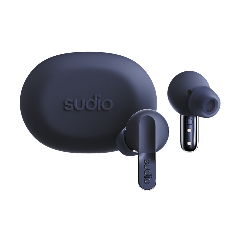 Sudio N3 Pro In-Ear True Wireless Earbuds - Midnight Navy | N3PROBLU from Sudio - DID Electrical