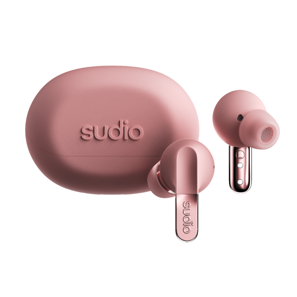 Sudio N3 Pro In-Ear True Wireless Earbuds - Rose Pink | N3PROPNK from Sudio - DID Electrical