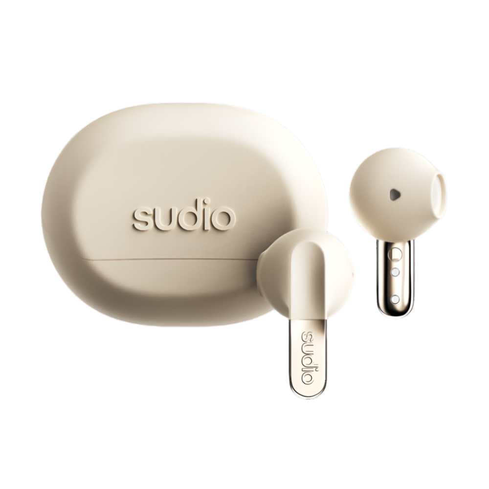 Sudio N3 In-Ear True Wireless Earbuds - Golden Sand | N3SND from Sudio - DID Electrical