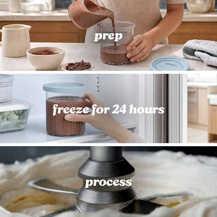Ninja CREAMi XL 11-in-1 Ice Cream Maker - Navy | NC601UK