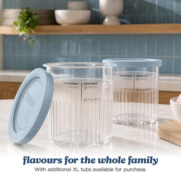 Ninja CREAMi XL 11-in-1 Ice Cream Maker - Navy | NC601UK