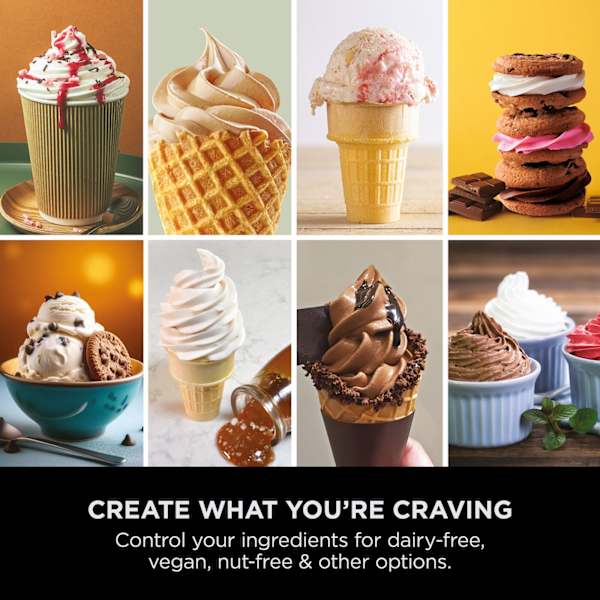 Ninja Swirl by CREAMi 13-in-1 Soft Serve &amp; Ice Cream Maker - Platinum Silver | NC701UK from Ninja - DID Electrical