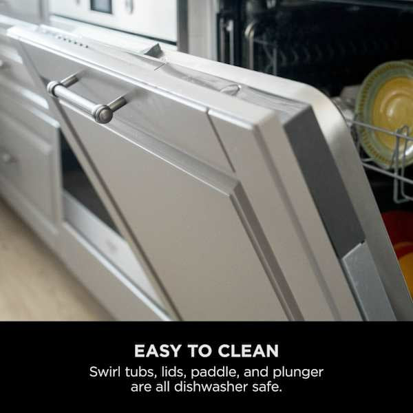 Ninja Swirl by CREAMi 13-in-1 Soft Serve & Ice Cream Maker - Platinum Silver | NC701UK from Ninja - DID Electrical