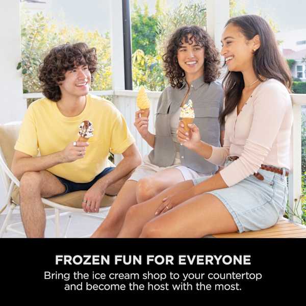 Ninja Swirl by CREAMi 13-in-1 Soft Serve &amp; Ice Cream Maker - Platinum Silver | NC701UK from Ninja - DID Electrical