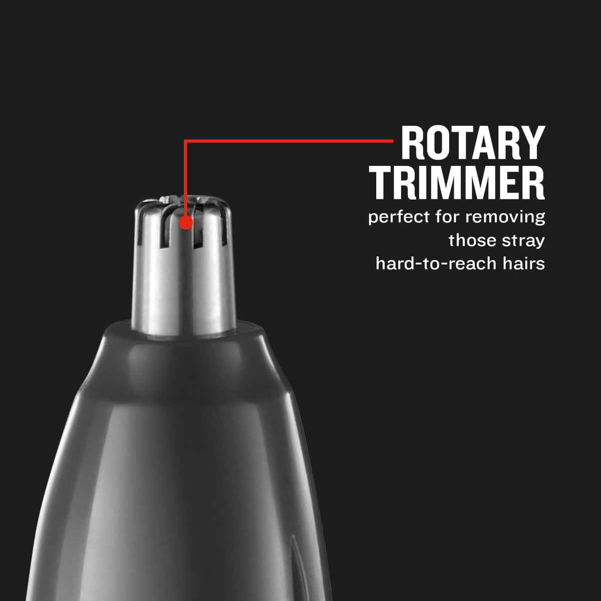 Remington Nano Series Nose and Ear Trimmer - Black & Blue | NE3850