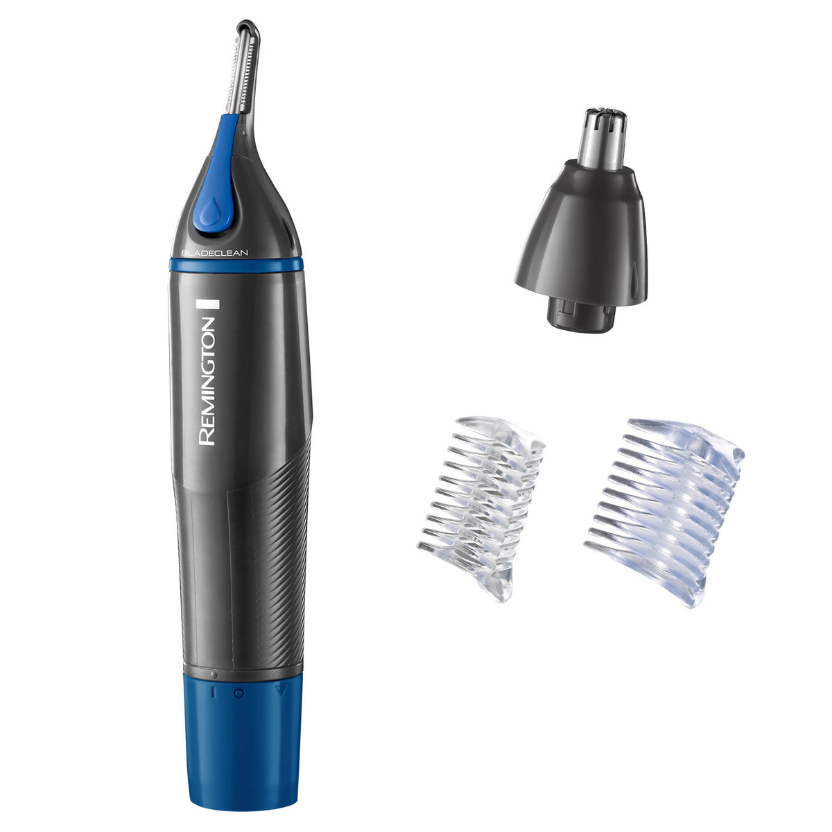 Remington Nano Series Nose and Ear Trimmer - Black & Blue | NE3850