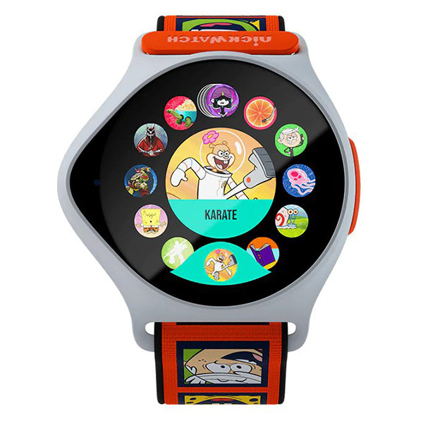 Nickelodeon NickWatch 4G Kids Smartwatch - Grey | NICKW001-2 from Nickelodeon - DID Electrical