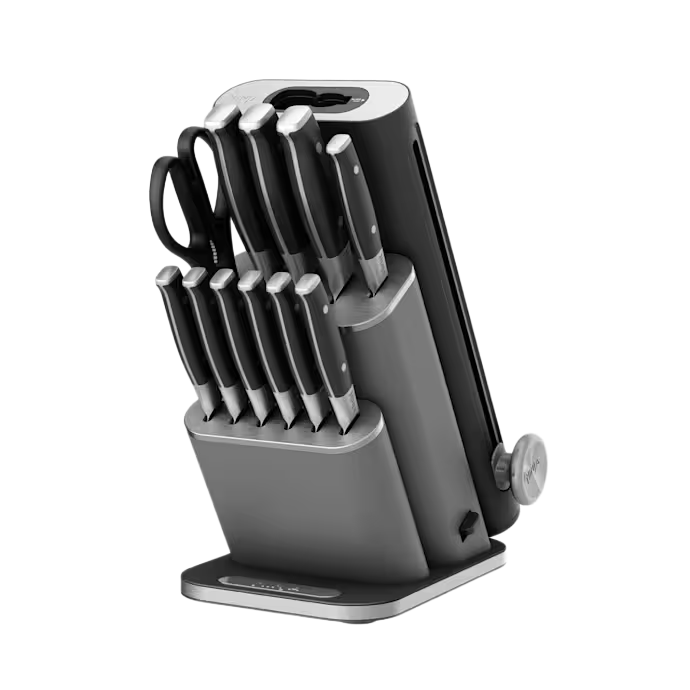 Ninja StaySharp 13-Piece Knife Block Set & Removable Sharpener - Black | NK32013EUUKBK1