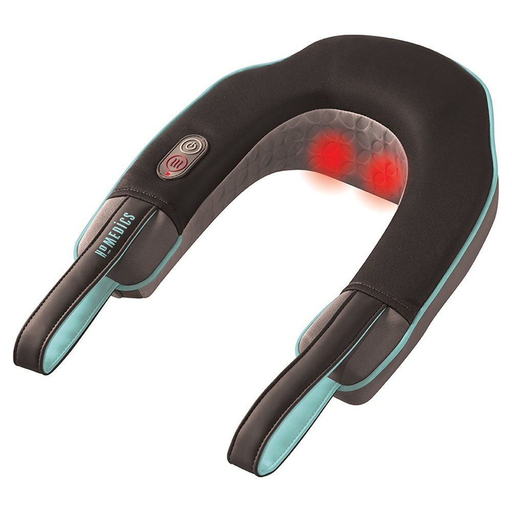 Homedics Neck and Shoulder Massager with Heat - Black | NMSQ-215A-GB from Homedics - DID Electrical