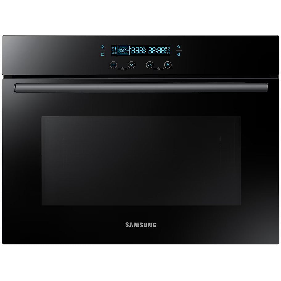 Open Boxed/ Ex-Display - Samsung 50L Compact Oven with Microwave Functionality - Black Glass | NQ50H5537KB from Samsung - DID Electrical