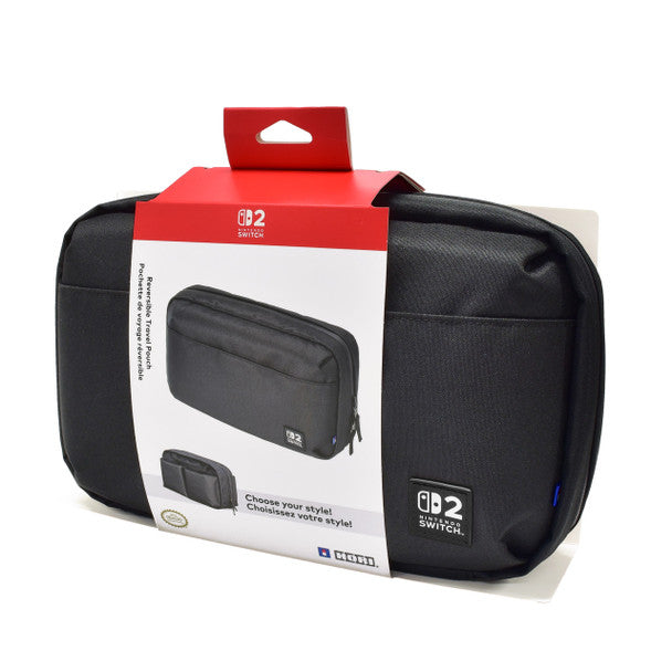 Hori Reversible Travel Pouch for Nintendo Switch 2 - Black | NSX-026E from Hori - DID Electrical