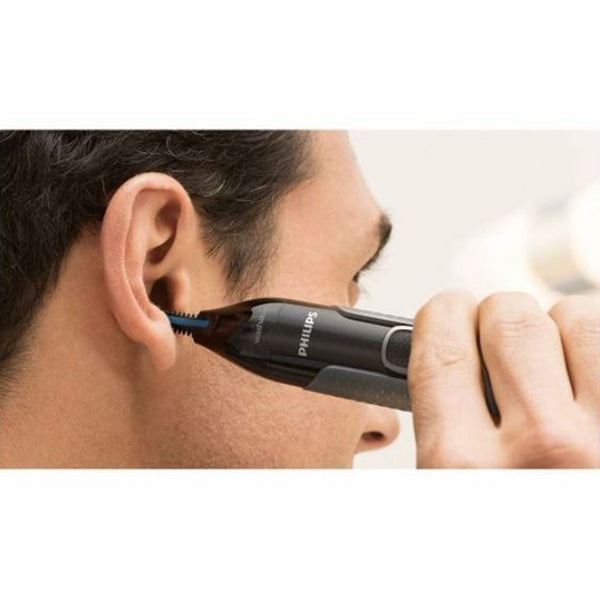 Philips Series 3000 Wet &amp; Dry Nose, Ear &amp; Eyebrow Trimmer - Black &amp; Grey | NT3650/16 from Philips - DID Electrical
