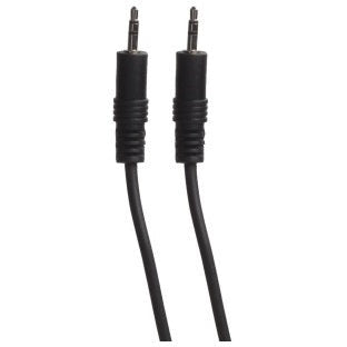 Sinox One 5M Mini Plug (male) to Mini Plug (male) Audio Cable - Black | OA6105 from Sinox - DID Electrical