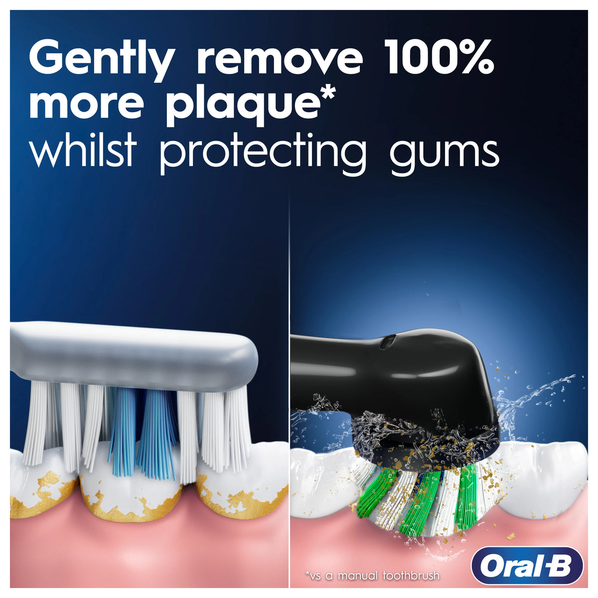 Oral-B Pro Series 1 Electric Toothbrush with Travel Case - Black Onyx | OB8001090914057 from Oral-B - DID Electrical